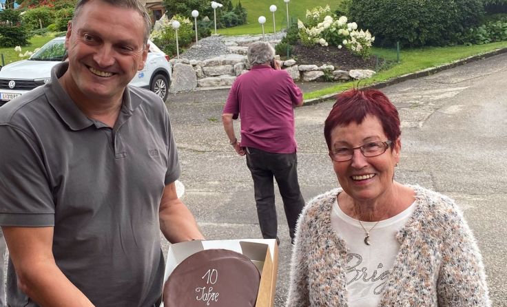 Manfred Baumberger und Ilona Heupler Foto: Stadtgemeinde Ansfelden