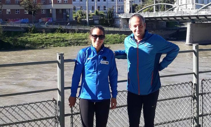 Anna Glack und Michi Scheuringer Foto: Union Neuhofen