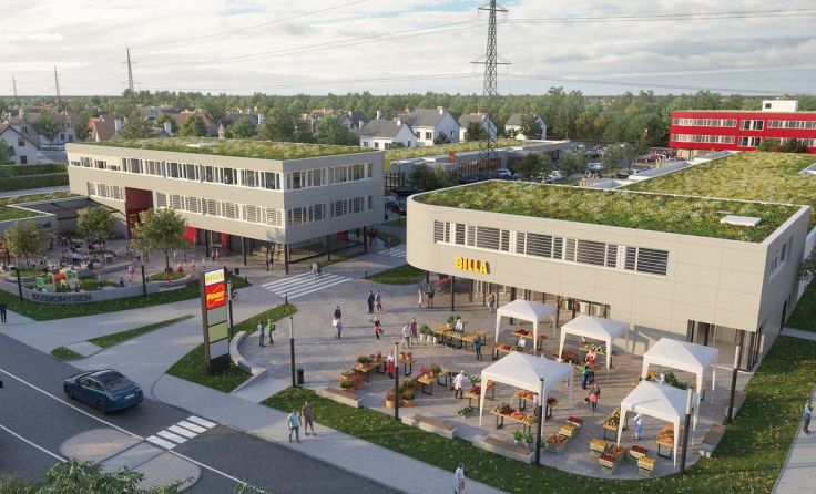 Der Spatenstich für das neue Stadtteilzentrum ist für Mitte November geplant. Foto: Avoris