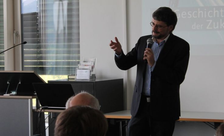 Erik Händeler Erik Händeler sprach über die Zukunft unserer Arbeitswelt. Foto: Winkler-Ebner