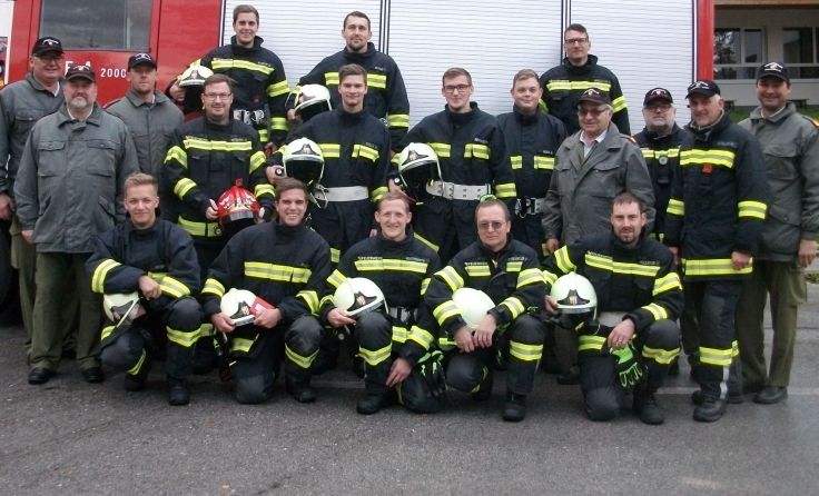 Die Freiwillige Feuerwehr Steinbach beim Übungstag. Foto: Zeilhofer