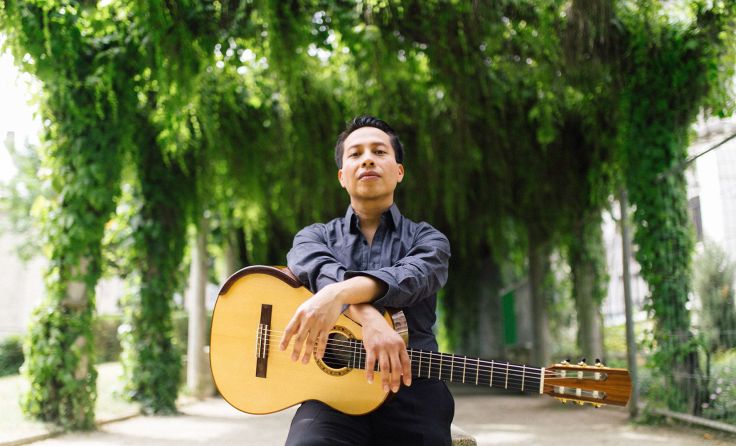 Luis Juarez Quixtan reist für das Konzert von Paris nach Micheldorf. Foto: Quixtan