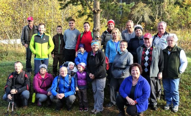 Die Ortsgruppe der SP wanderte. Foto: Foto: SPÖ Roßleithen
