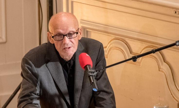 Hans Eichhorn bekam in Salzburg den Georg-Trakl-Preis verliehen. Foto: Haijes
