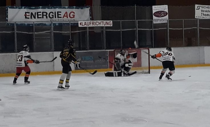 Die Ice Tigers waren im Heimspiel gegen die Innviertel Penguins nicht zu halten. Foto: Haas