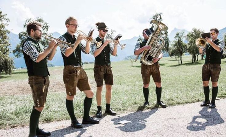 Das Steinbacher Brass-Ensemble "Men in Blech" wird zehn. Foto: Michaela Staufer
