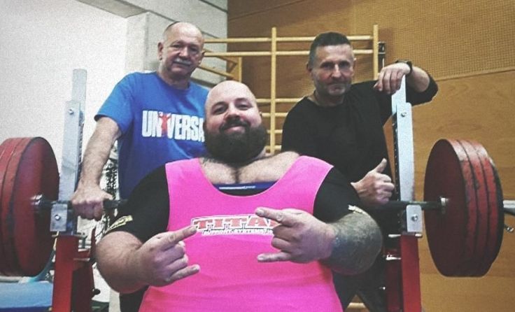 (V.l.) Oppeneder, Hopf, Loitelsberger. Foto: Almtaler Kraftsportverein