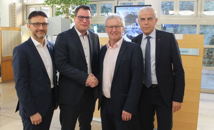 (V.l.) Klaus Losbichler, Johannes Lachinger, Eduard Göttel, Herbert Walzhofer. Foto: Winkler-Ebner