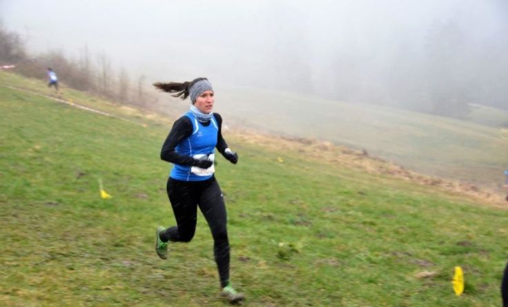 Fordernde Bergpassagen bei den Landesmeisterschaften im Crosslauf Foto: Union Neuhofen