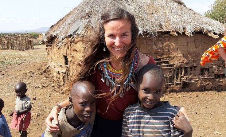 Lisa Öberseder verbrachte einige Zeit in Arusha. Foto: Privat