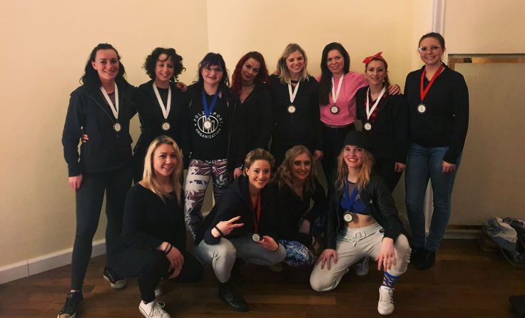 Die erfolgreiche Mannschaft beim Wettbewerb in Wien. Foto: Polerockers Hofkirchen