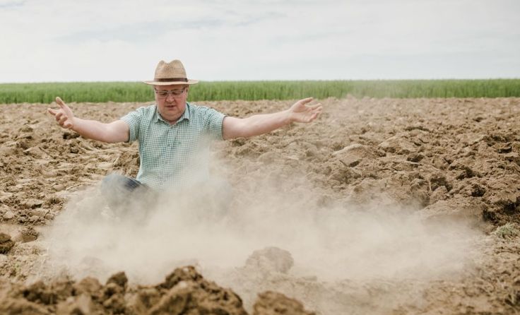 Viele Landwirte standen Ende April noch vor trockenen Feldern. Foto: Land OÖ