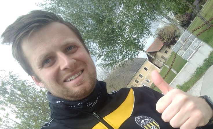 Armin Humer von der Union Hofkirchen nahm am „Wings for Life Run“ teil.
