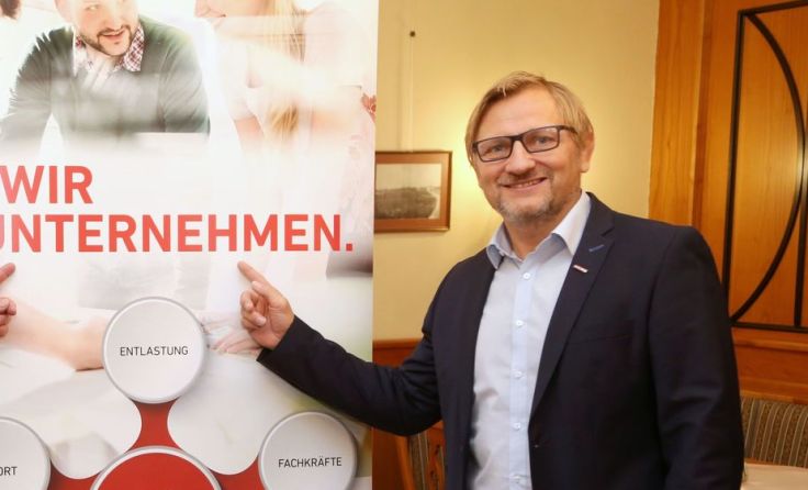 Christian Prechtl weist auf die kritische Situation für Fitnessbetriebe hin. Foto: Maringer