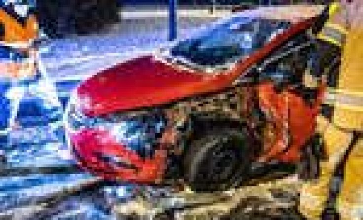 Das Auto war nicht mehr fahrtüchtig, der Lenker blieb unverletzt. Fotos: Team Fotokerschi.at