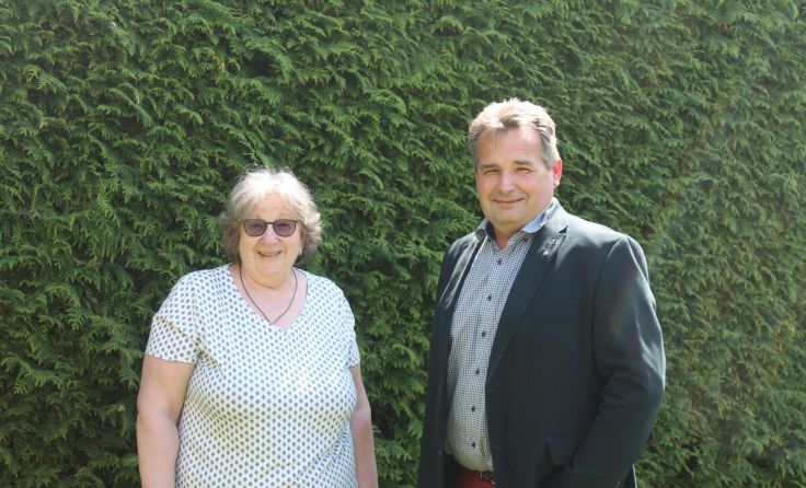 Irma Müllner und Wolfgang Meier bilden den Kopf des „Team für Alkoven“. (Foto: Foto: LHackl)