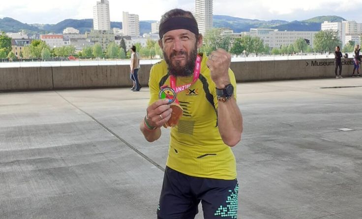 Thomas Falkner absolvierte 101,5 Kilometer beim ersten Ultralauf. (Foto: LTRC Fraham)