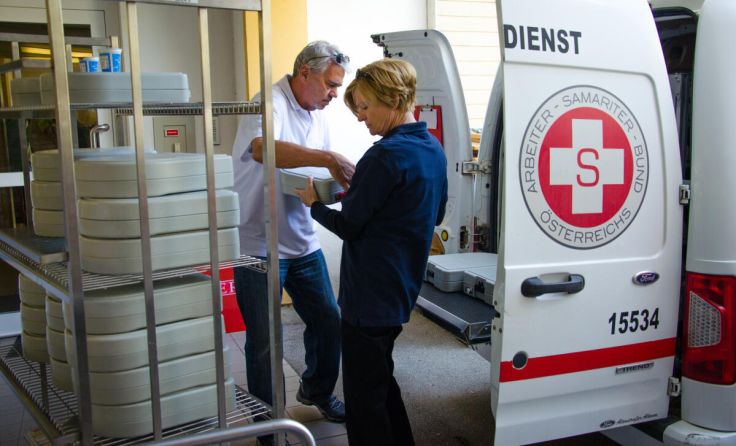 In der Essenszustellung werden neue Mitarbeiter benötigt. (Foto: ASB Alkoven)