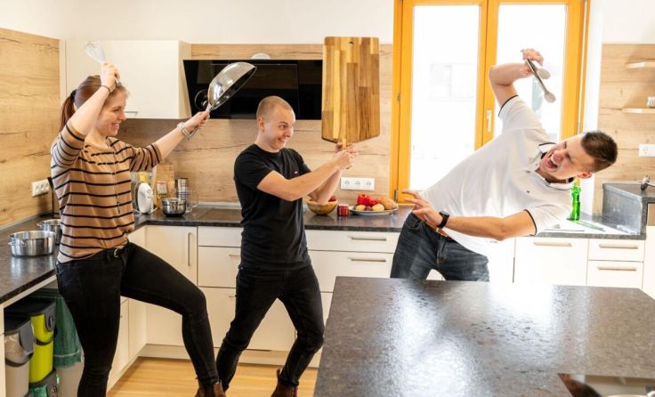 Die Küche im Eferdinger Land wird wieder genutzt. (Foto: Eferdinger Land Akademie, infilmity)