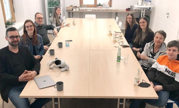 Die Schüler bekamen ersten Einblick in die Arbeit in einer Agentur (Foto: Lemotec)