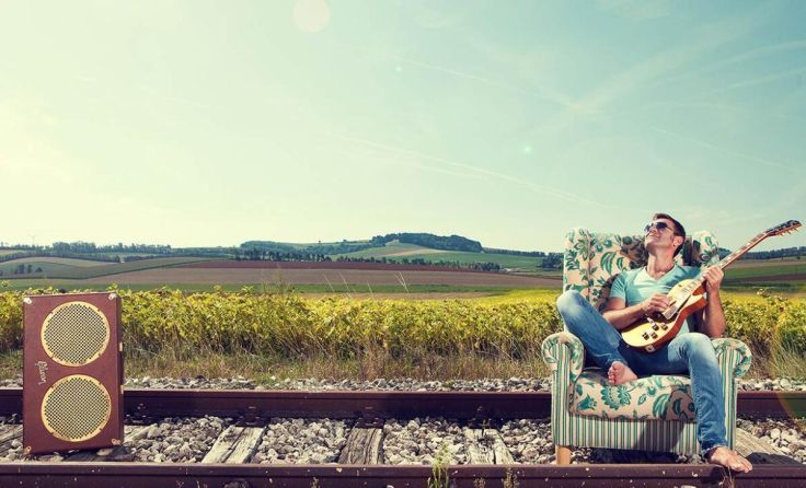 Andie Gabauer macht im Kulturbahnhof Halt. (Foto: Andie Gabauer)