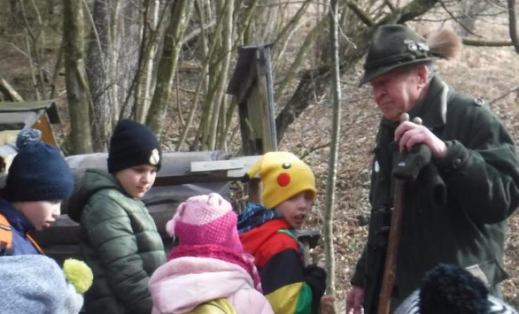 Der Hort Micheldorf in Abenteuerstimmung. (Foto: Hort Micheldorf)