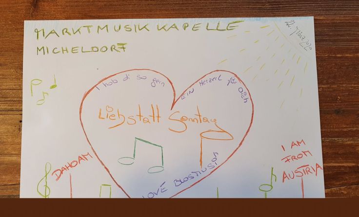 Ein Malwettbewerb für Kinder und Erwachsene. (Foto: Marktmusikkapelle Micheldorf)