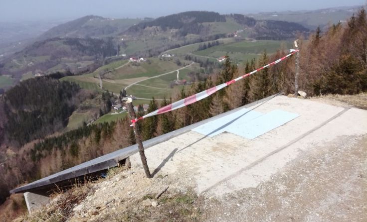 Startverbot für Drachenflieger und Paragleiter. (Foto: Wolfgang Wirtl)