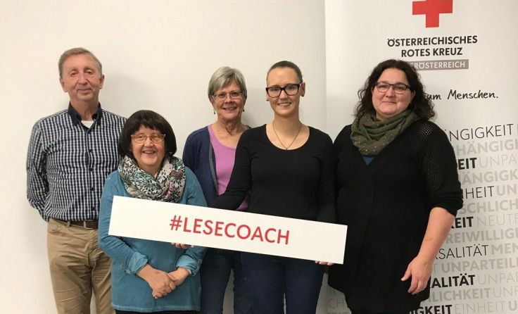 Das Rote Kreuz Kirchdorf sucht Alpha-Lesecoaches. (Foto: OÖRK / Hlupic)