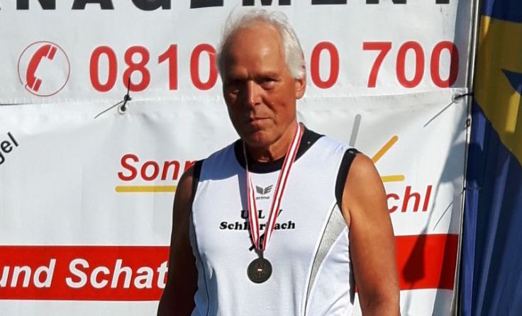 Gottfried Schoisswohl erlangte Bronze mit dem Diskus (Foto: Union Schlierbach)