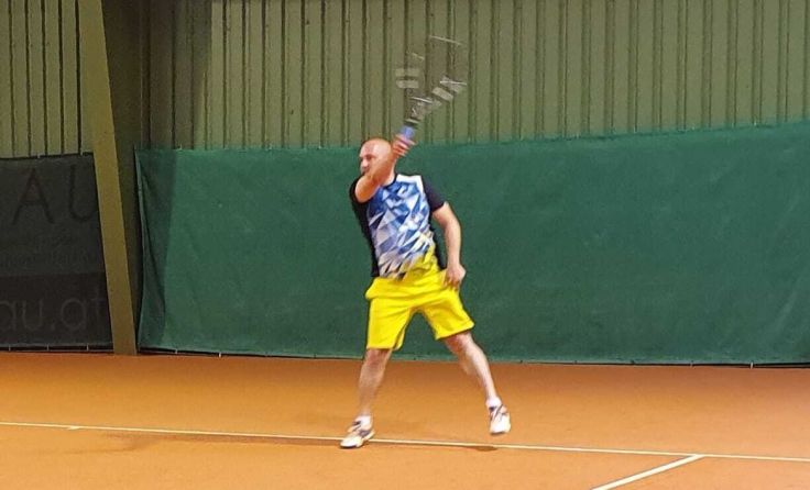 Robert Habacher vom TC Spital am Pyhrn holte sich den Bezirkssieg. (Foto: Privat)