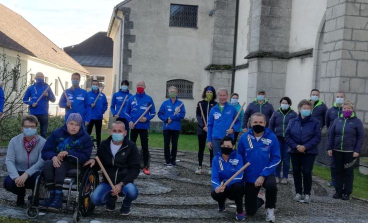 Das Team des Friedenslicht-Marathons in Molln (Foto: H. Schweiger)