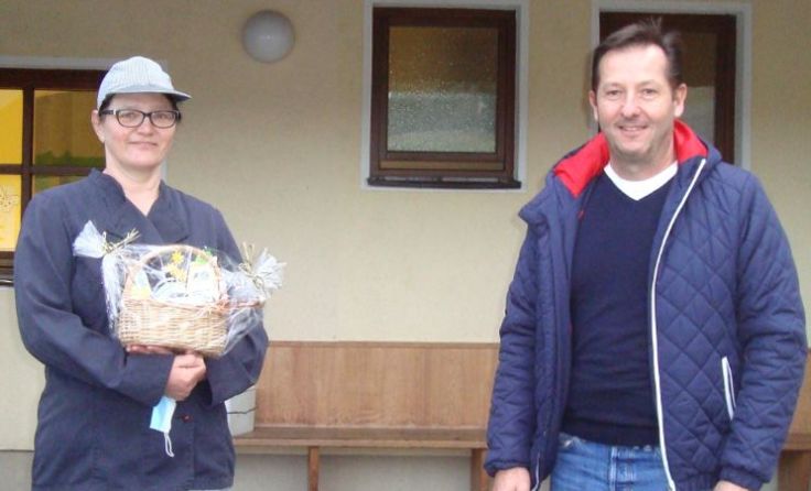 (v.l.) Susanne Humer und Kurt Pawluk (Foto: Gemeinde Roßleithen)