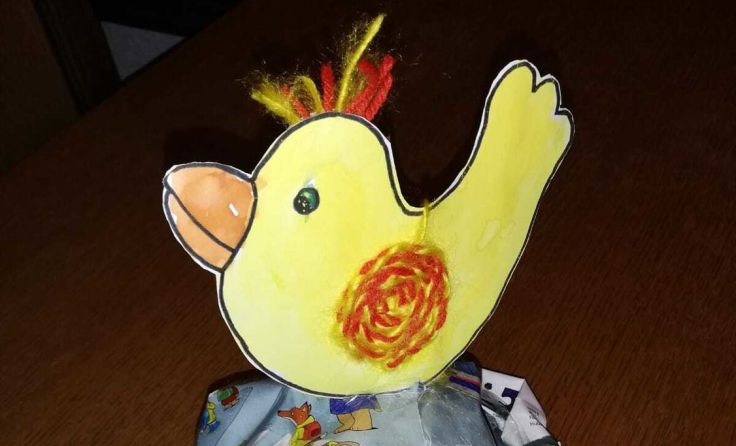 Die Kinder bastelten und malten zum Thema „Fasching 2021“ (Foto: Privat)