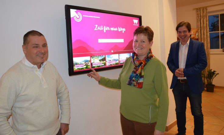 Herbert Kniewasser, Andrea Kniewasser und Klaus Aitzetmüller (v.l.) (Foto: WKO Kirchdorf)