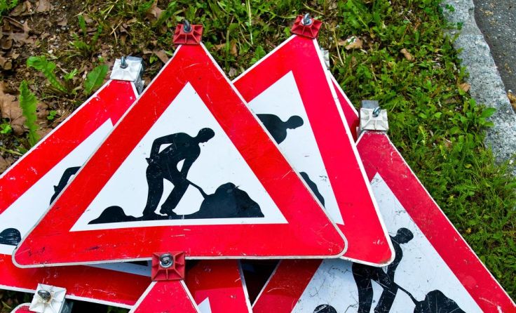 Im Bezirk Kirchdorf gibt es heuer weider einige Straßenbauprojekte. (Symbolfoto: Wodicka)