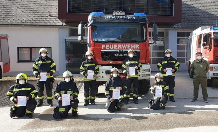 Die Freiwillige Feuerwehr Spital am Pyhrn hat Zuwachs bekommen. (Foto: FF Spital am Pyhrn)