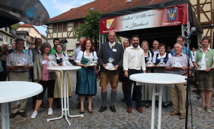 Beim Besuch im deutschen Steinbach 2018 (Foto: Judith Hiller)