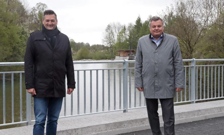 Michael Gruber und Günther Steinkellner (v.l.) (Foto: Land OÖ/Kauder)