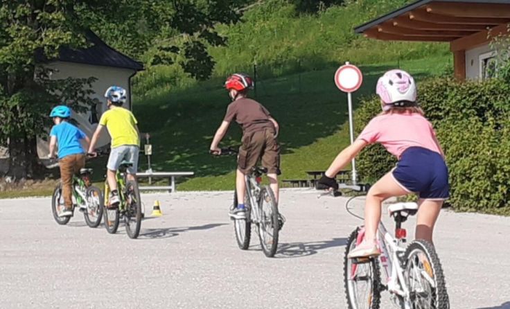 An der Radfahrschule nahmen 31 Kinder teil. (Foto: Thomas Müller/ Elternverein Roßleithen)