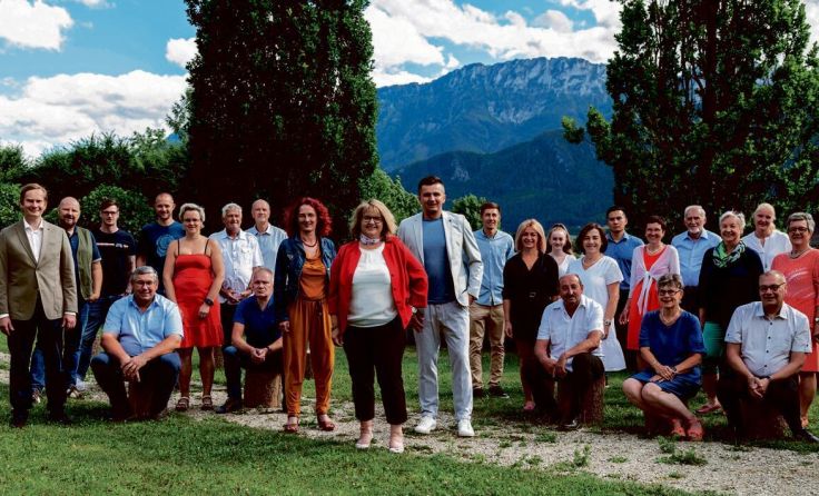 Das Team der SPÖ Kirchdorf für die kommenden Gemeinderatswahlen im Herbst (Foto: Lisa Sperrer)