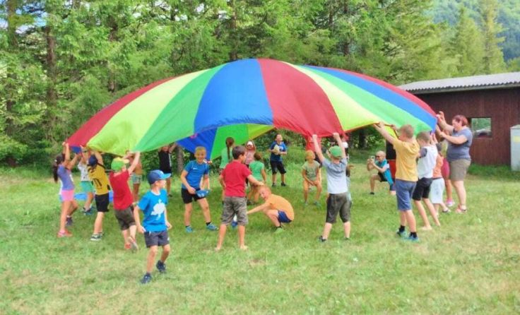 Bei der Ferienaktion von den Mollner Kinderfreunden (Foto: Kinderfreunde Molln)