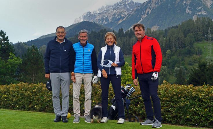 Franz Wittmann senior, Sepp Haider, Gabi Husar, Christoph Dirtl (v.l.) (Foto: Daniel Fessl)