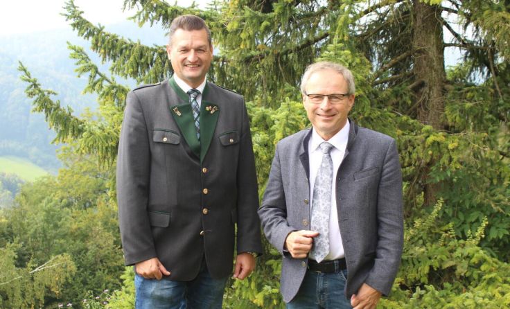 Michael Gruber und Wolfgang Klinger (Foto: Kepplinger)