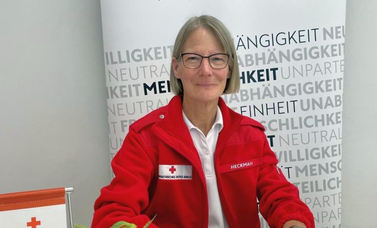 Gesundheits- und Sozialbegleiterin Bernardine Heckman (Foto: OÖRK / Bezirksstelle Kirchdorf)
