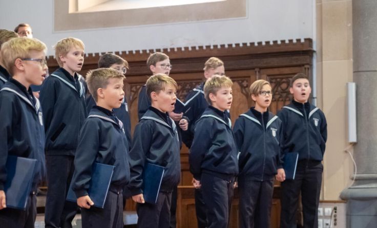 Die jungen und begnadeten Florianer Sängerknaben (Foto: OÖSB)