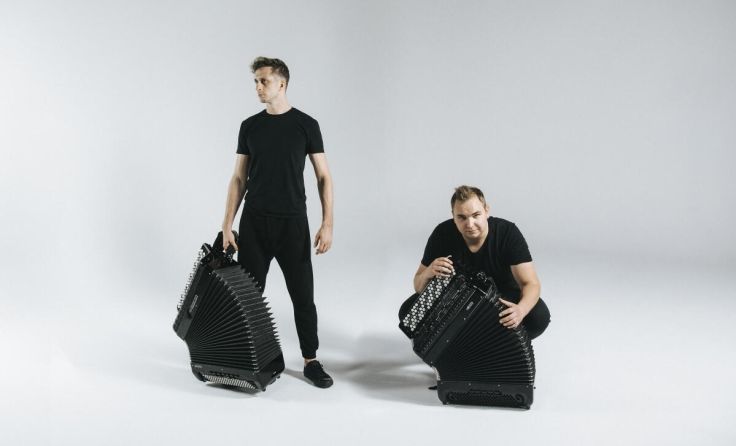 Das Akkordeonduo Face 2 Face kommt nach Micheldorf. (Foto: J. Obuch)