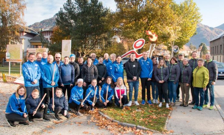 Das Organisationsteam des Friedenslichtmarathon für Licht ins Dunkel Molln (Foto: Franz Stöger)