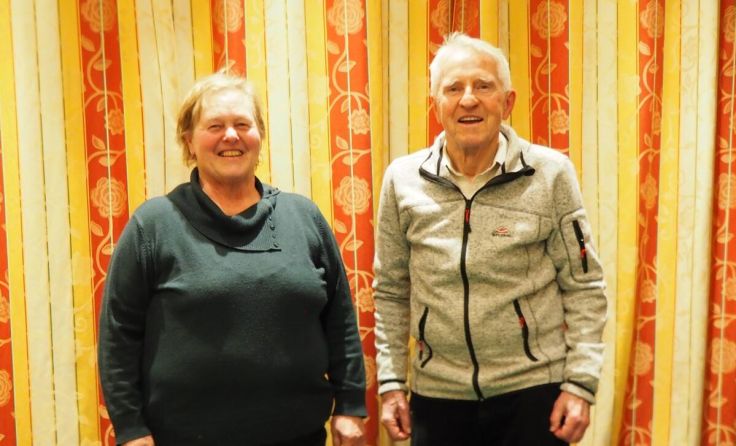 Peter Weibold und Gertrude Braunreiter (Foto: Erich Braunreiter)
