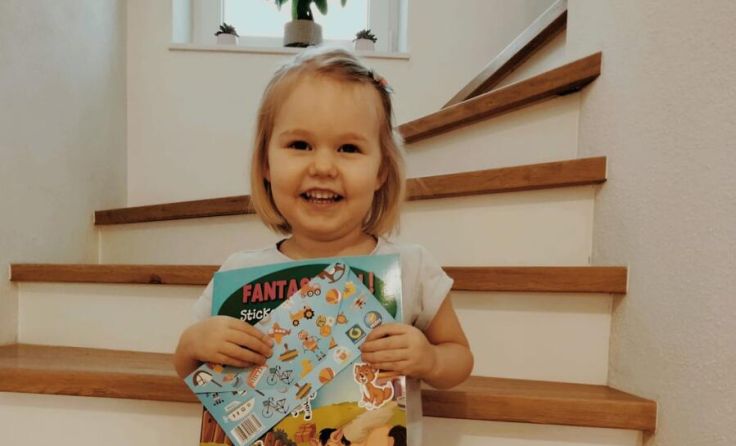 Klara K. ist eine der glücklichen Gewinnern. (Foto: Christine K.)